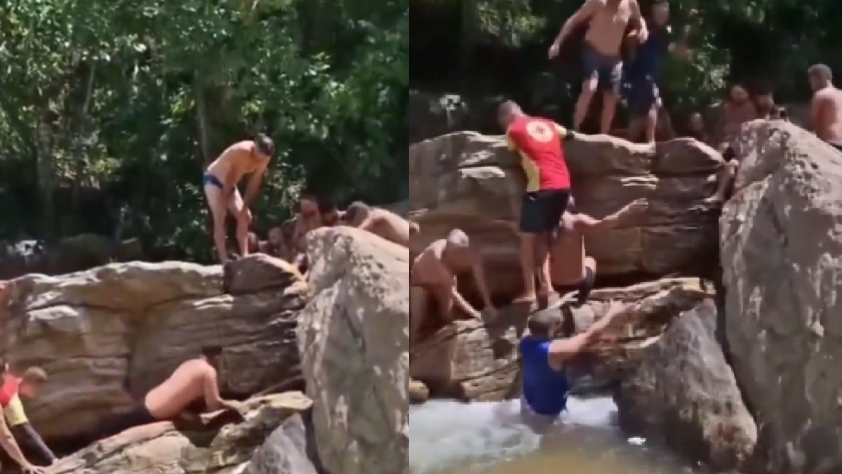 Niña de 9 años muere tras quedar atrapada en una cascada por varios minutos