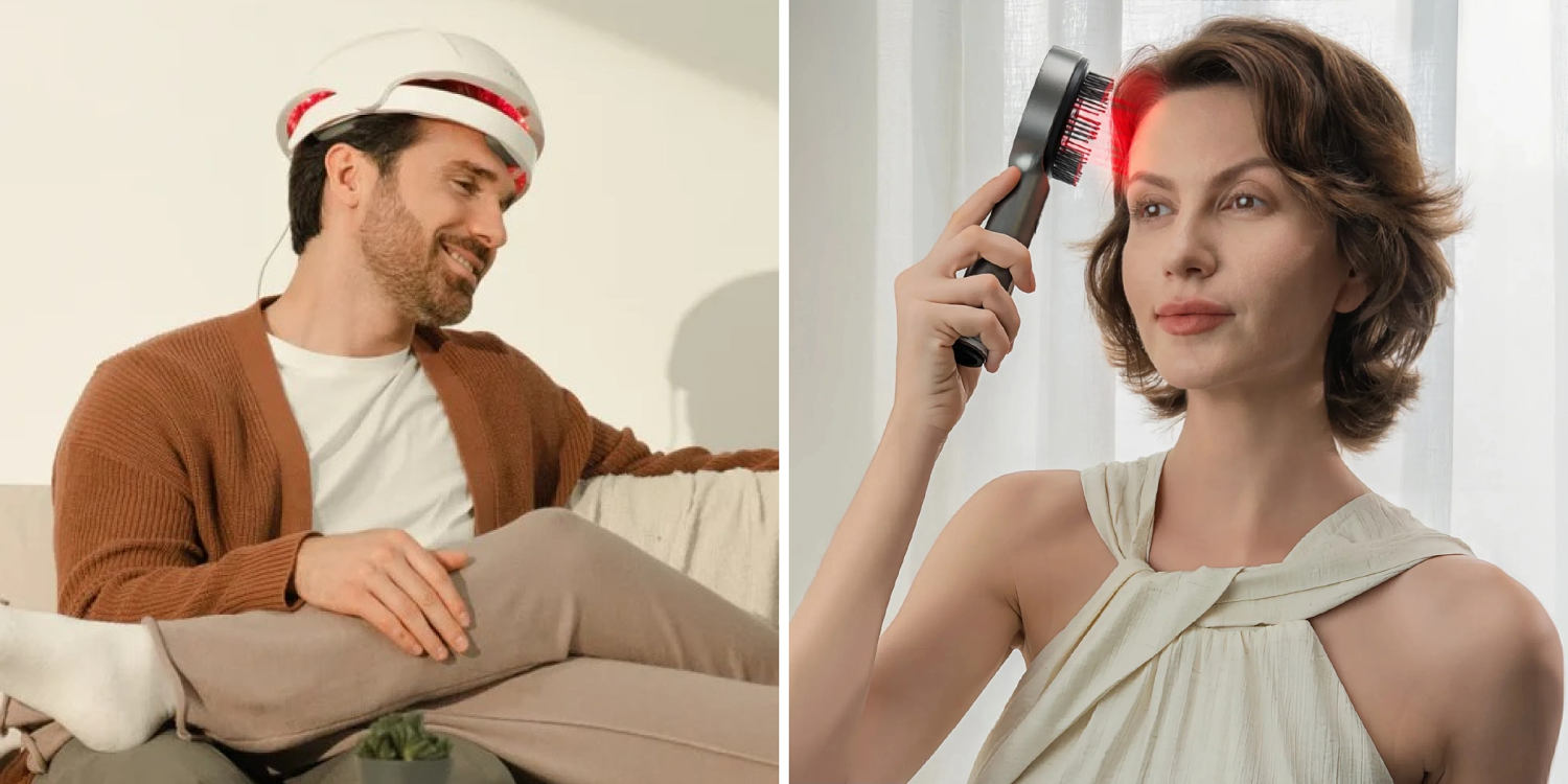 Dealing with thinning hair? There’s a red light therapy treatment for that.