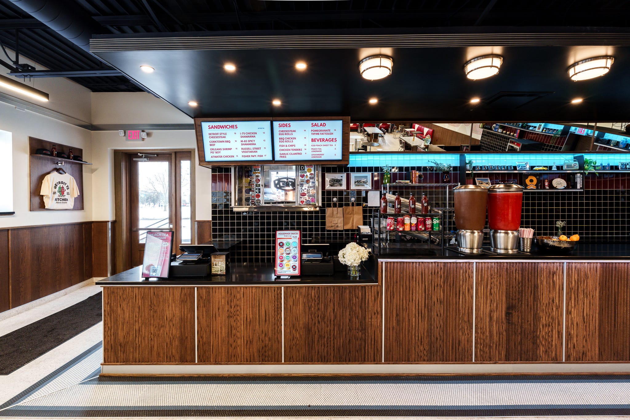 Inside Detroit 75 Kitchen's first dine-in restaurant, opening Friday