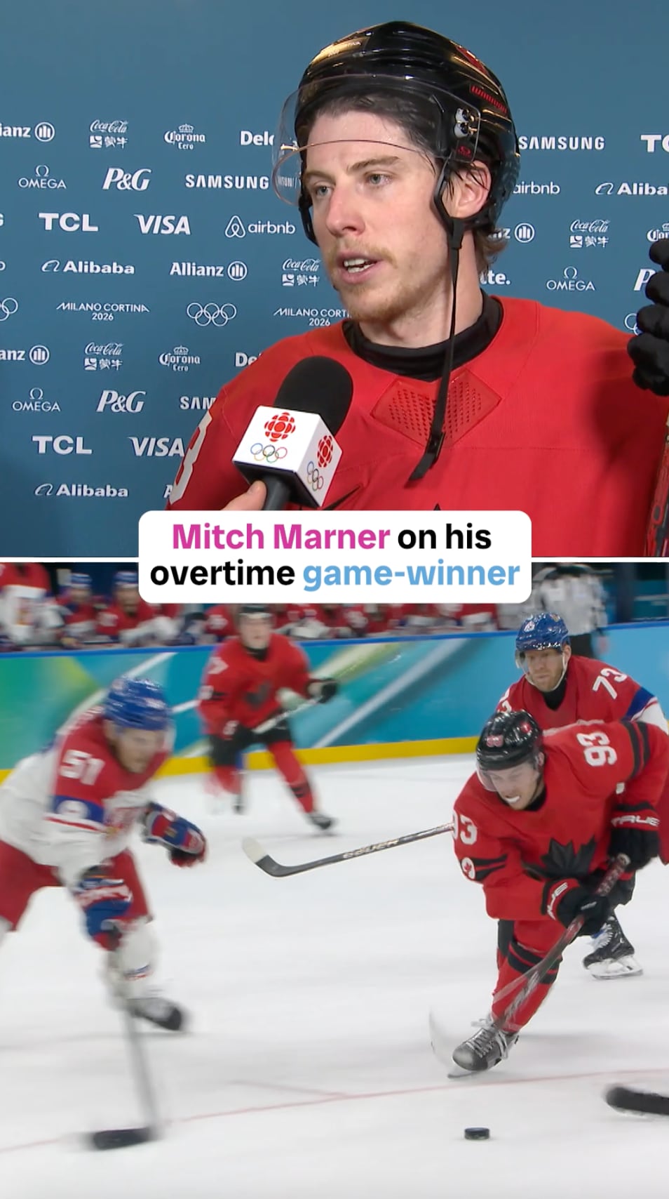 Mitch Marner on his overtime game-winner