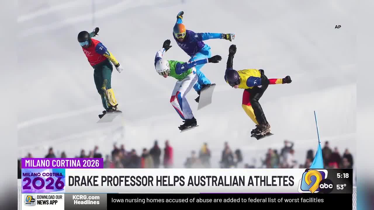 Drake professor trains Australian athletes at the Olympics