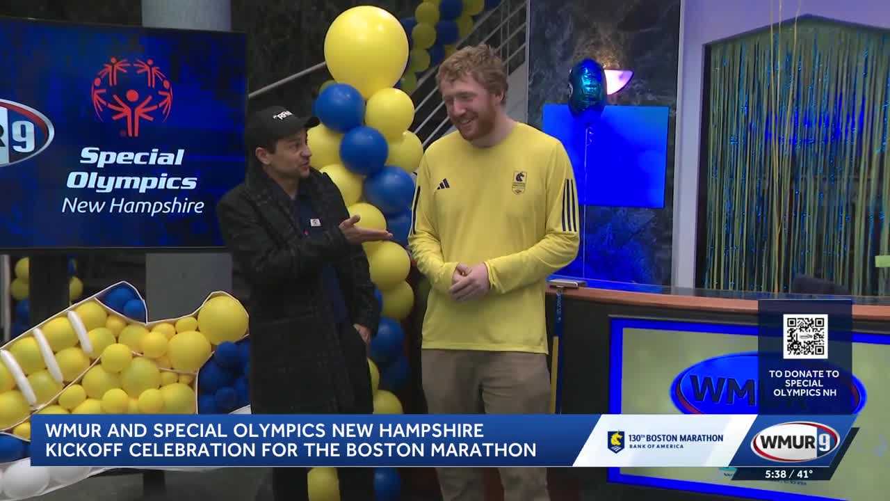 WMUR, Special Olympics New Hampshire kick off Boston Marathon celebration