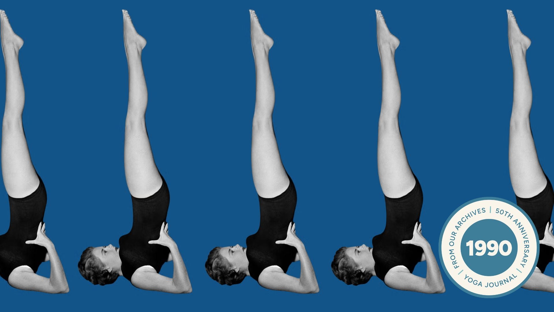 This inversion invites you to get quiet and release tension