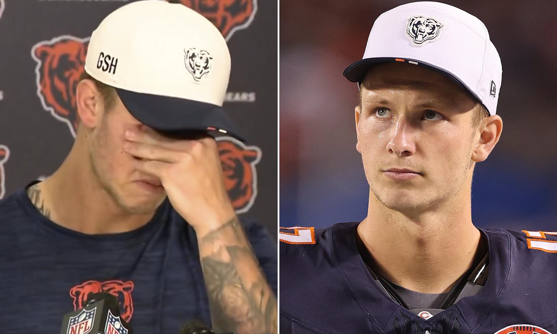 NFL quarterback who broke down when he signed $10m contract linked with ...