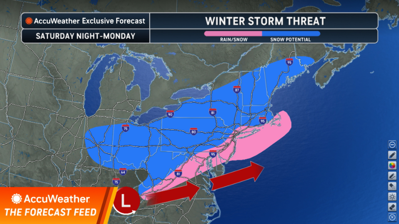 Will there be a significant snowstorm in the Northeast this weekend?<br><br>