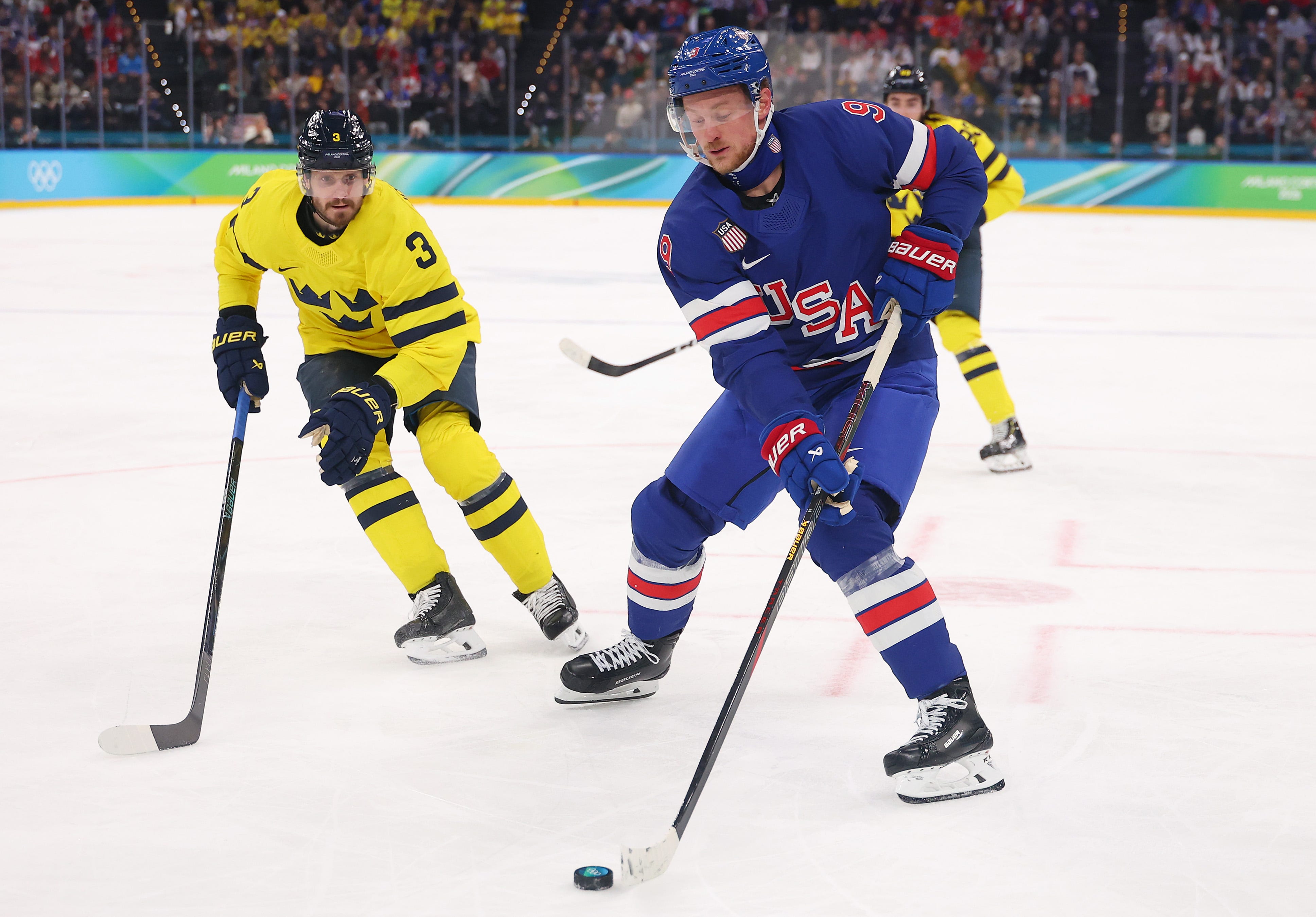 Olympic men's hockey semifinals set, US to face Slovakia