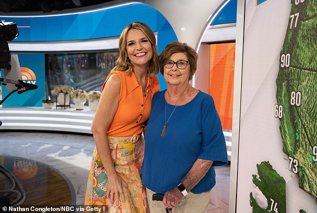 Authorities have been met with many challenges in the case, including Nancy's age and health, the secluded area where she was allegedly taken, and increased media attention. Nancy and Savannah are pictured here in 2023 on the set of the Today Show 