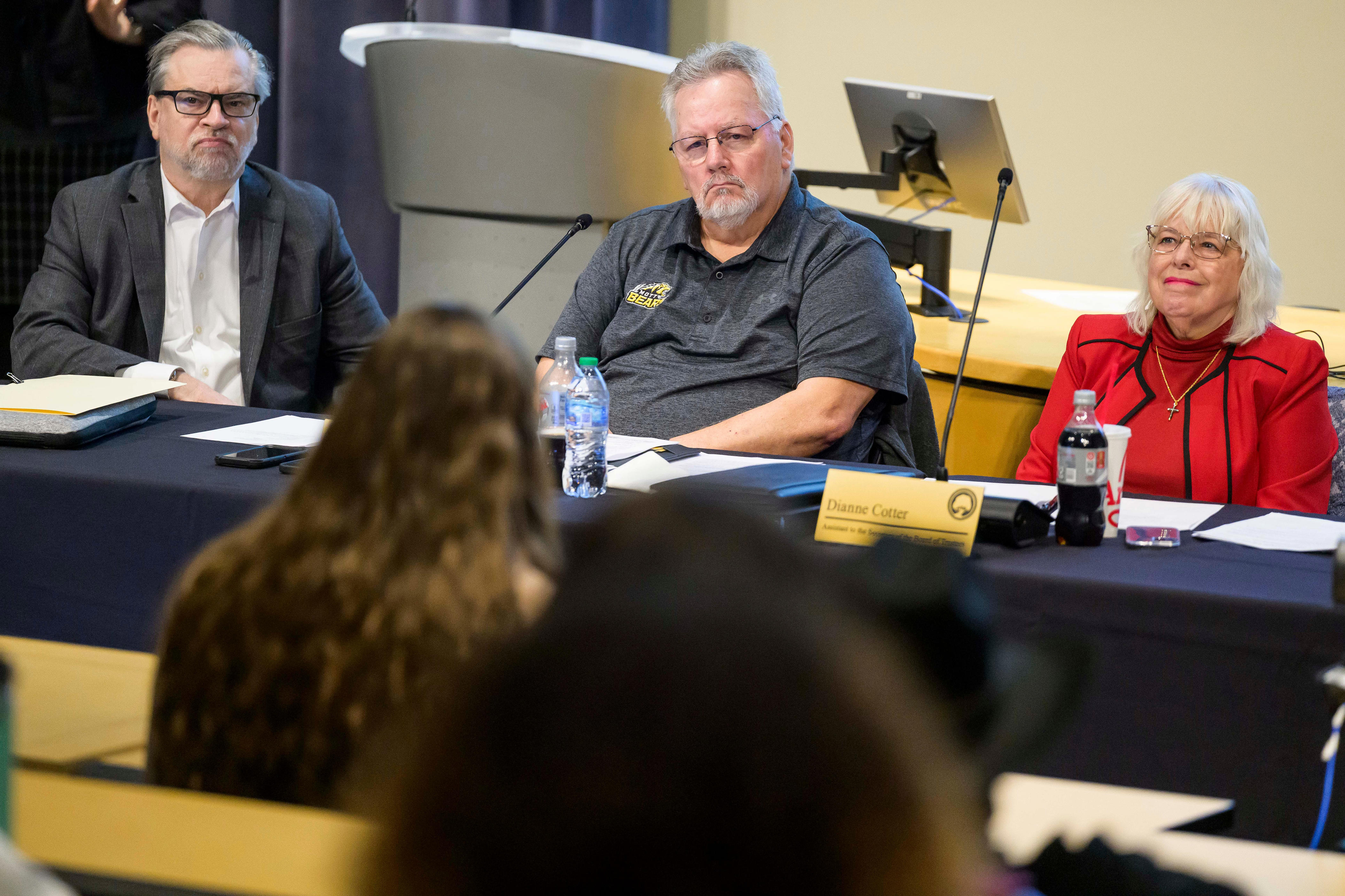 Mott College board delays action involving president accused of ...