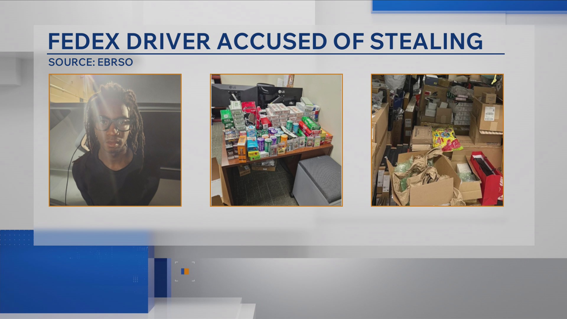 Deputies arrest FedEx driver after $62K worth of stolen items found in ...