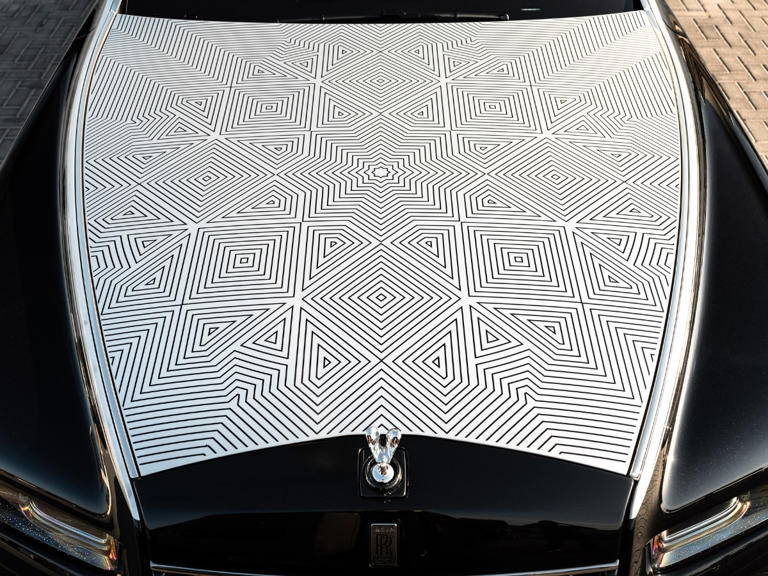 Check out Rolls-Royce’s first ever laser-engraved Phantom bonnet