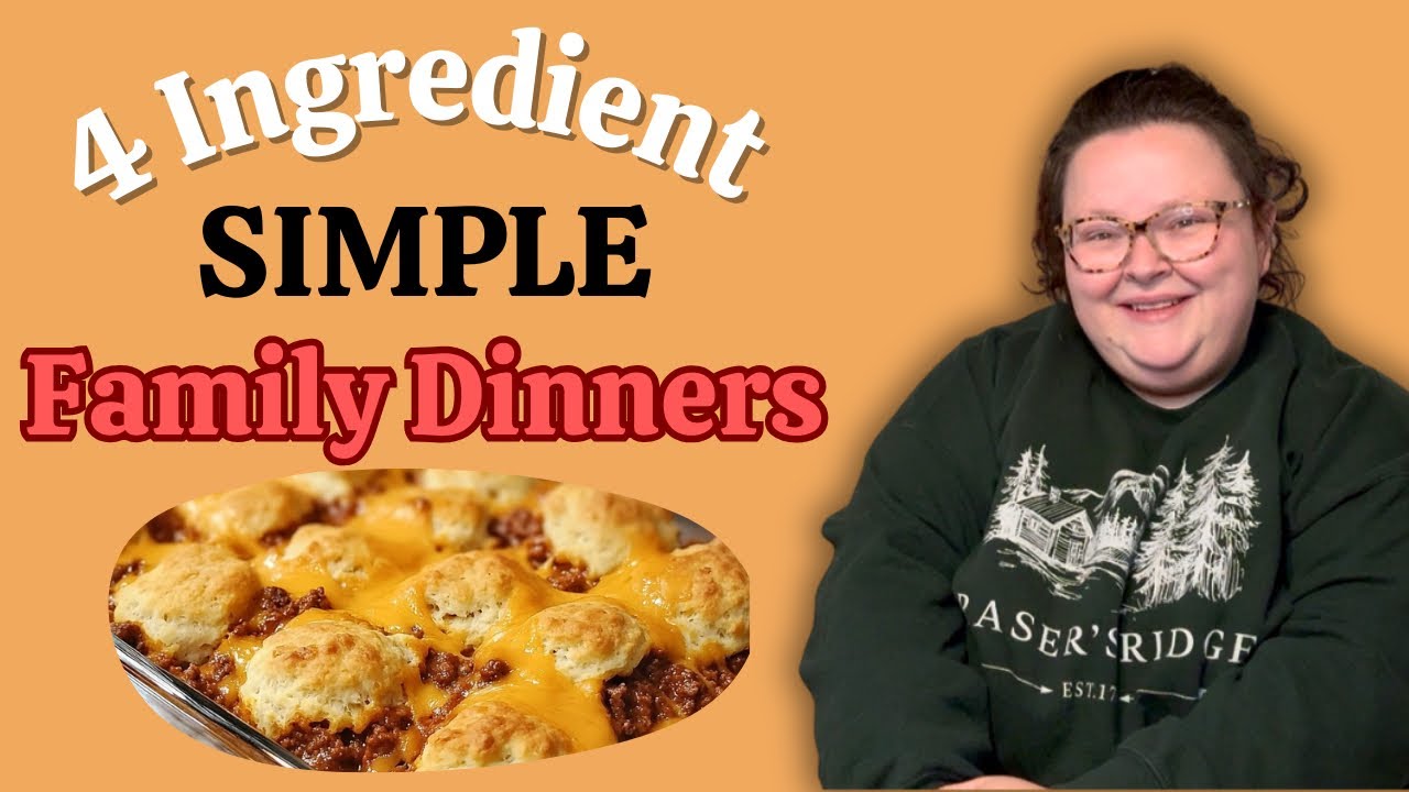 4-ingredient one-pot recipes: Simple, delicious, family-friendly meals
