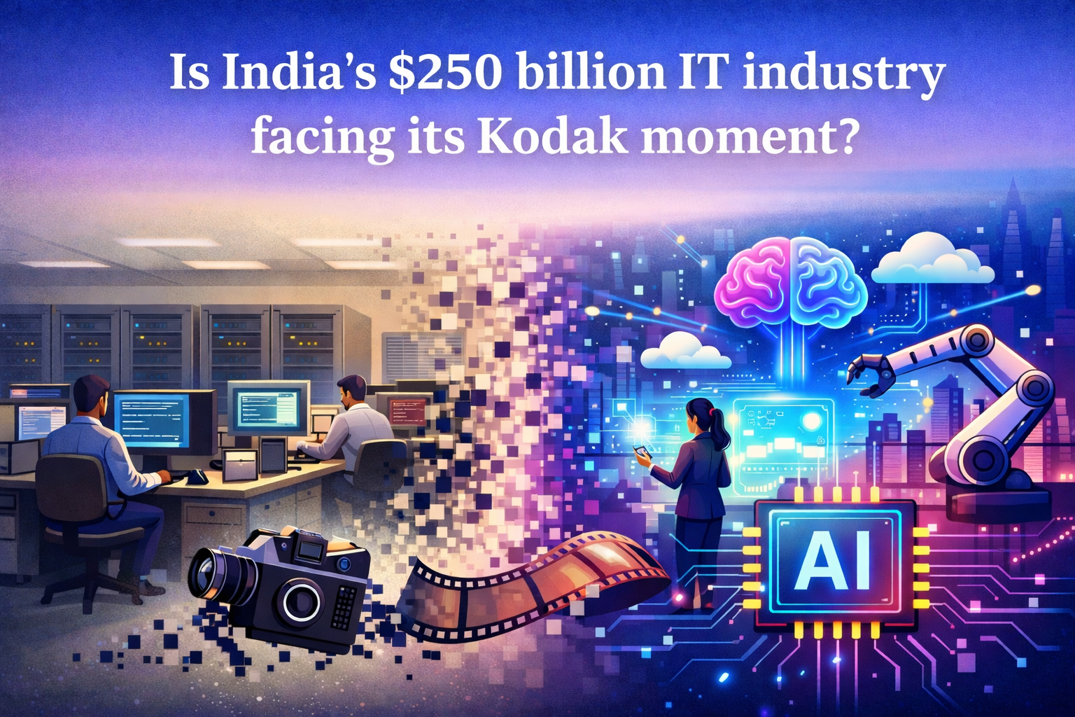 Fear of the unknown: Is India's $250 billion IT industry facing its ...