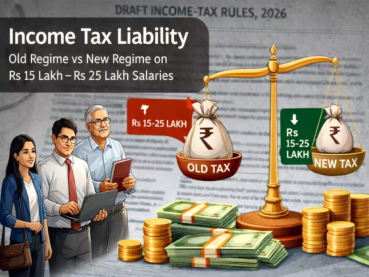Earning Rs 15–25 lakh? Draft Income Tax Rules 2026 could make the old ...