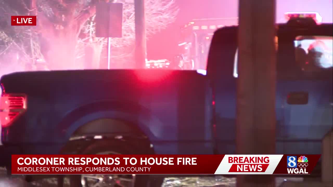Coroner responds to house fire in Cumberland County