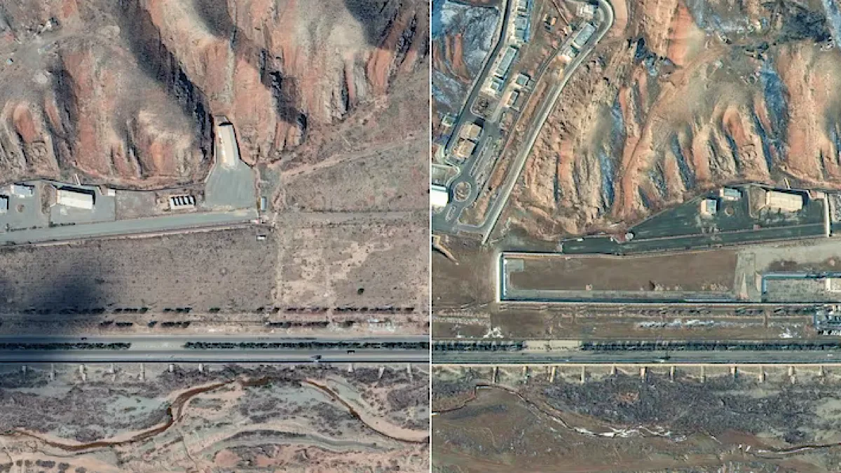 Satellite images reveal Iran strengthening sensitive military-nuclear sites