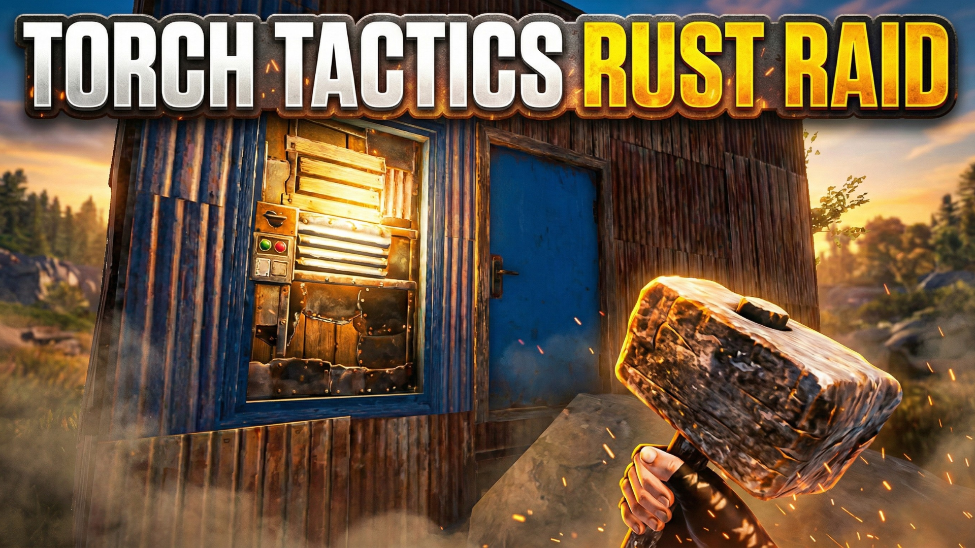 Epic raid: Taking down armored bases using just a torch