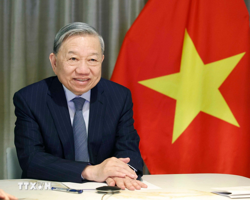 Tổng Bí thư Tô Lâm điện đàm với các nghị sỹ Hoa Kỳ Steve Daines và Bill Hagerty