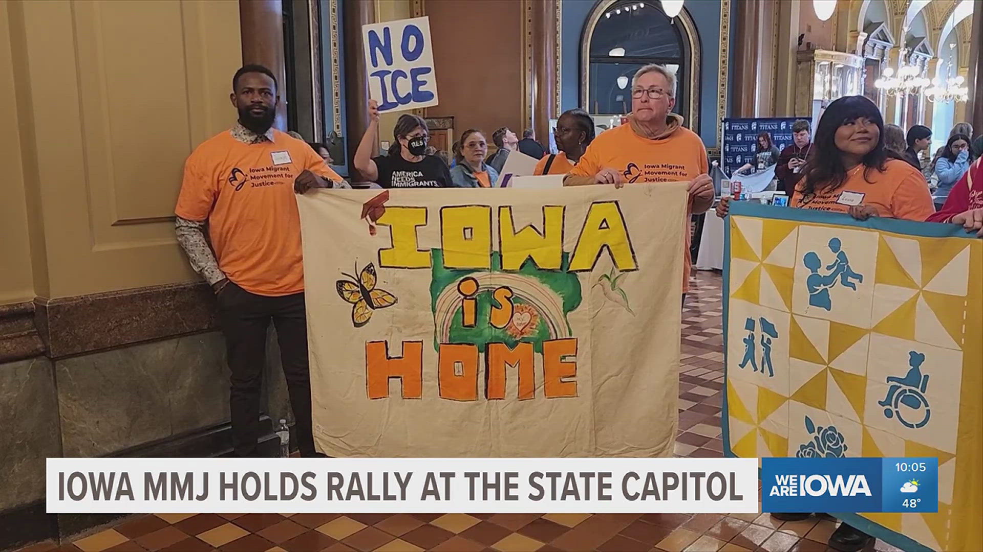 Iowa advocacy group holds rally at state Capitol