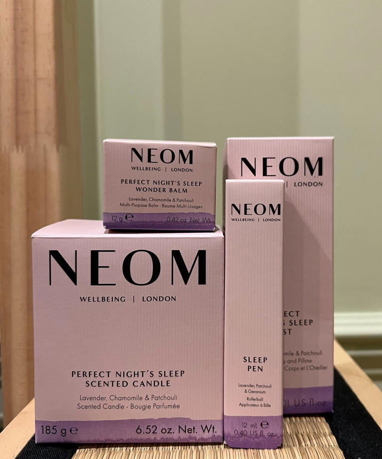 I finally slept through the night with Neom's cult sleep range