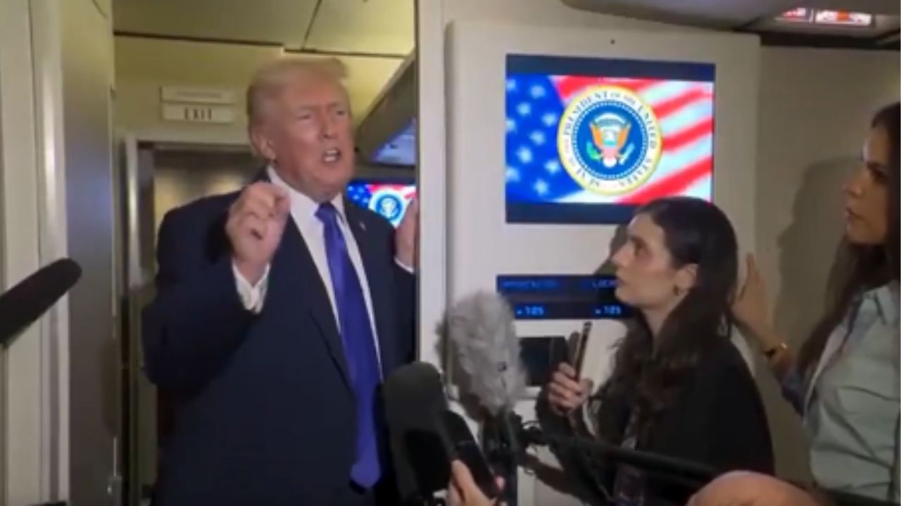 Donald Trump claims he was 