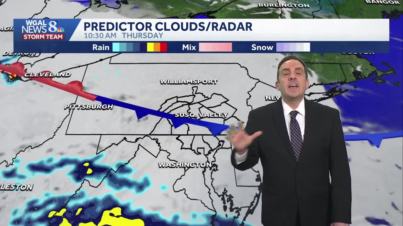 Dense fog tonight, showers to rain late Thursday into early Friday