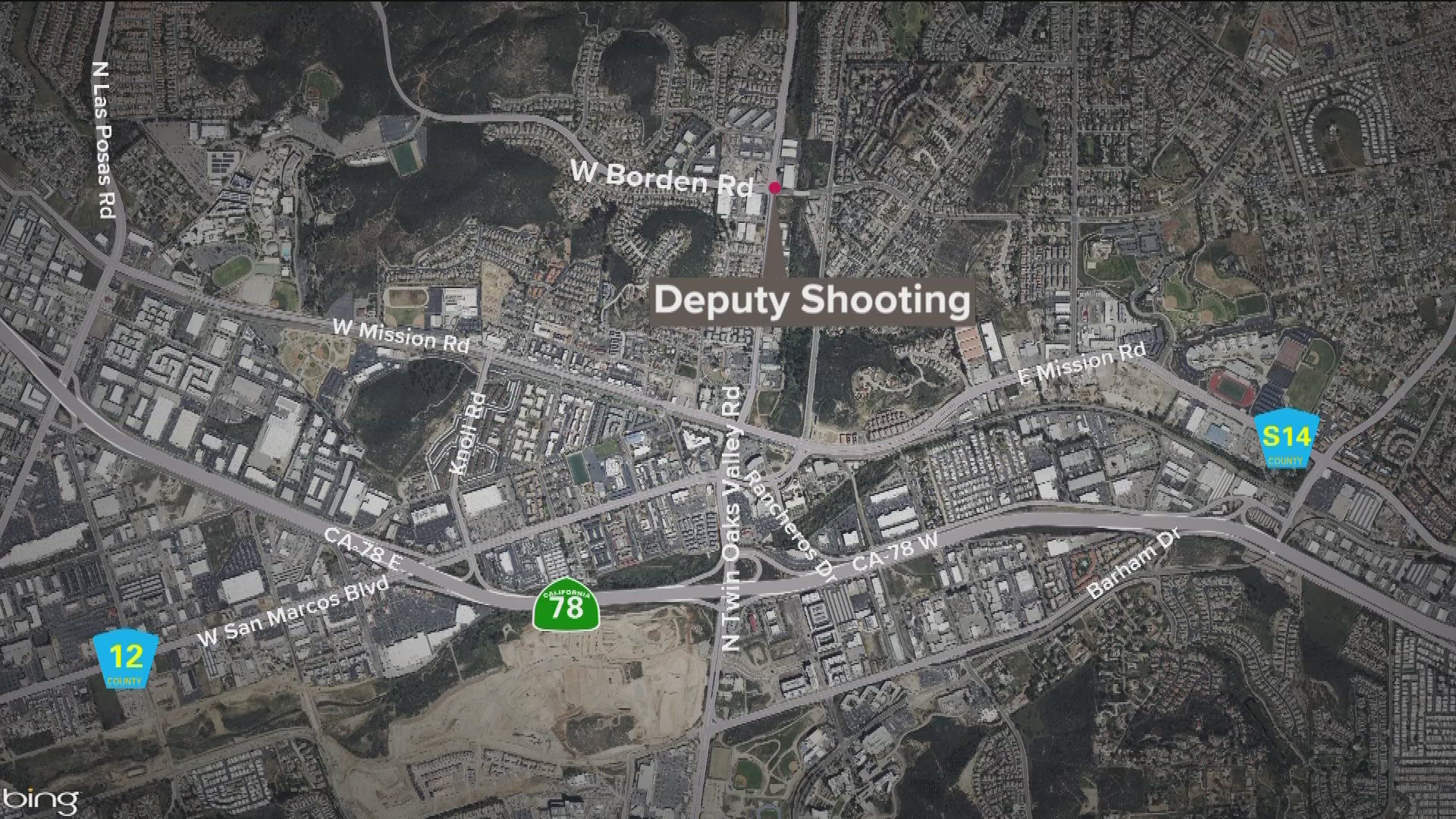 One shot, injured following deputy-involved shooting in San Marcos | 10 ...