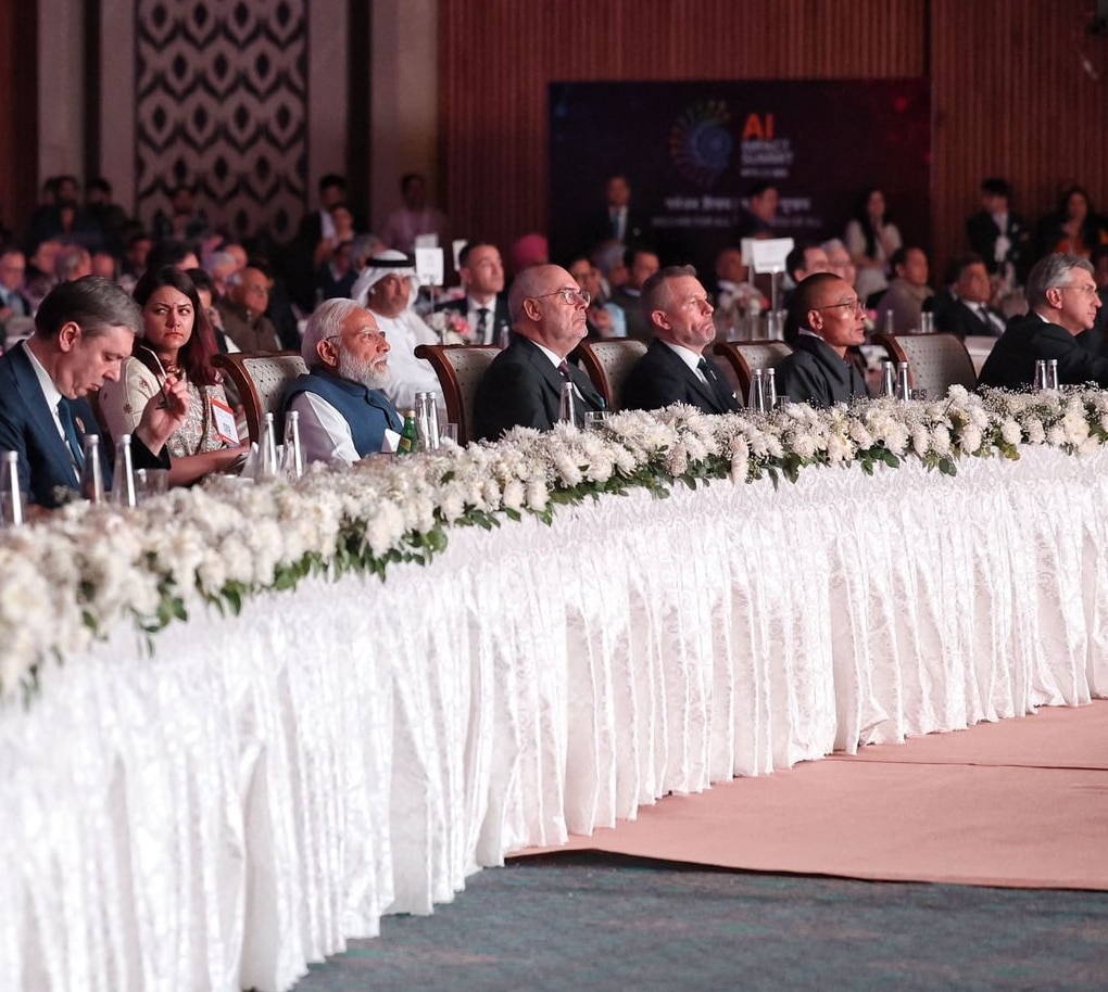 At the AI Summit dinner, world leaders sat down to Shishir Ritu ...