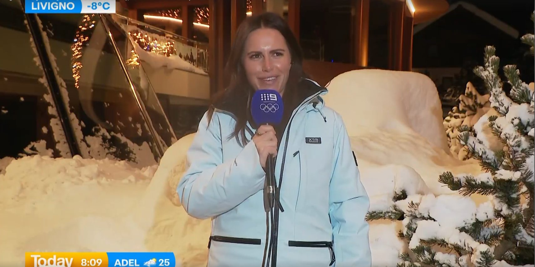 Olympics presenter apologises for drinking after slurring through report