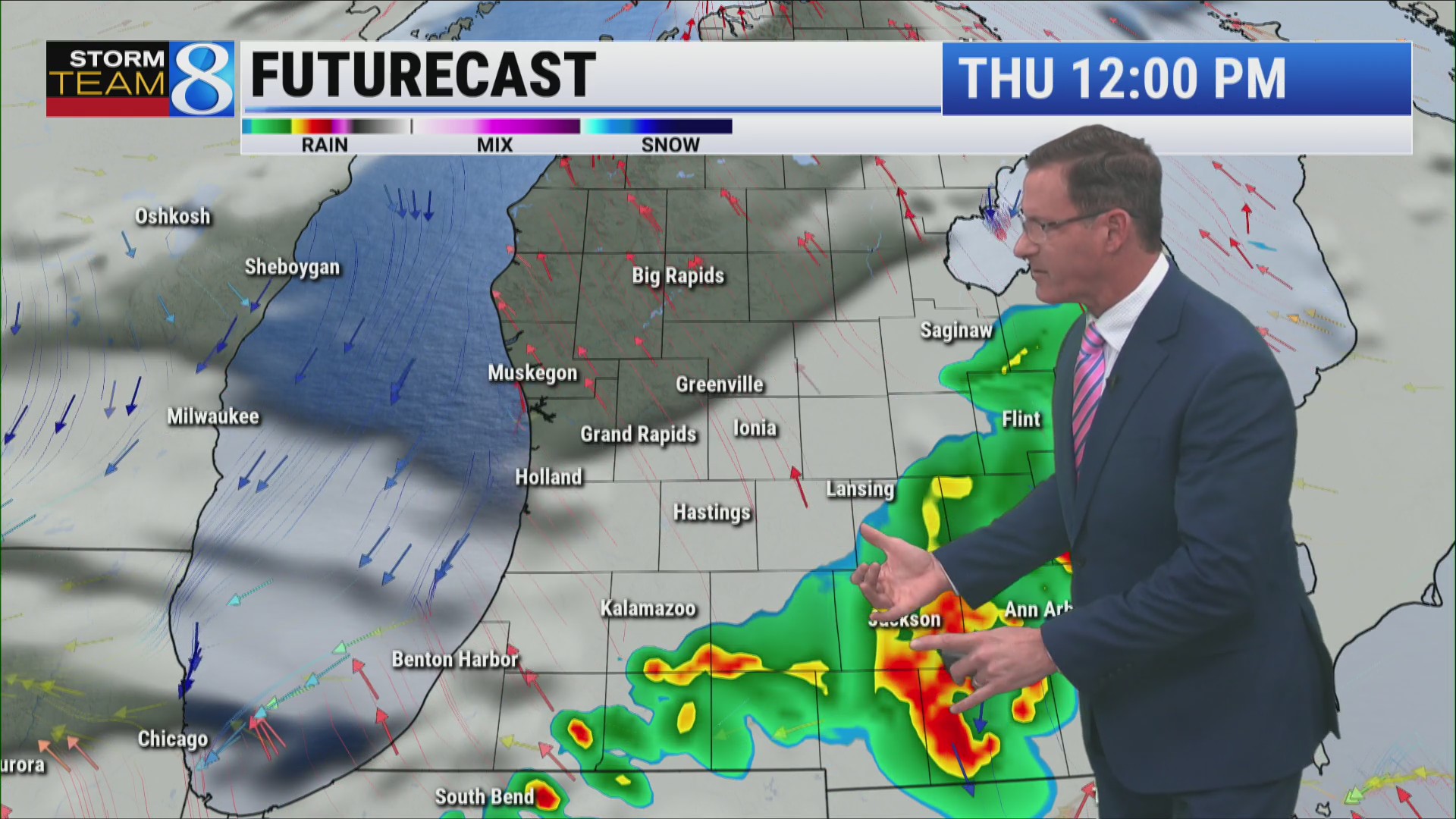 Storm Team 8 forecast, Daybreak, 021926