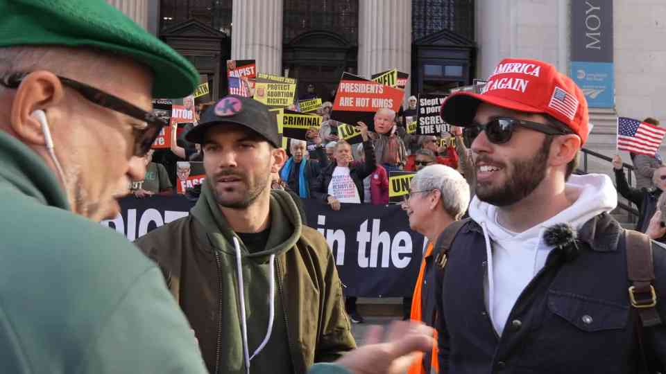 'Nothing will change my vote' - Heated debate breaks out between Trump ...