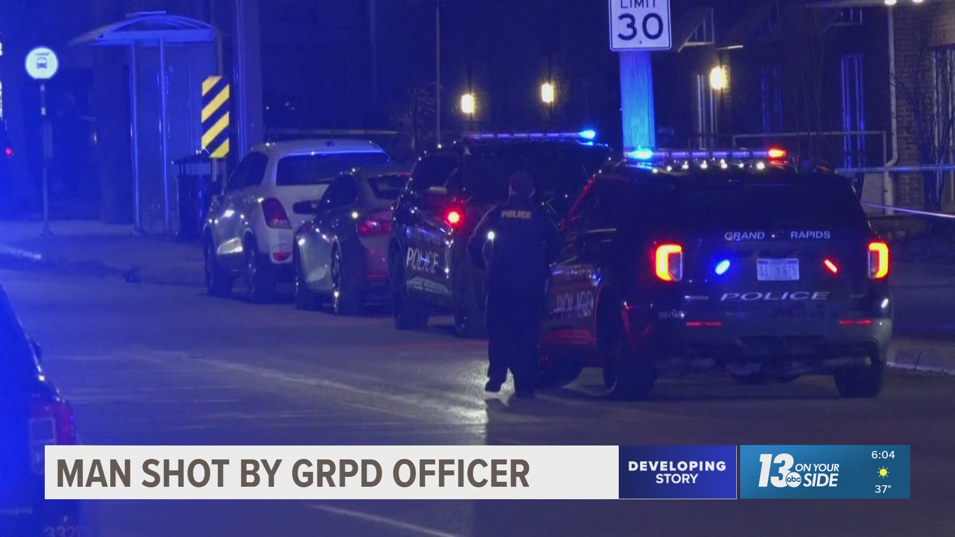 Man shot, injured by Grand Rapids police officer