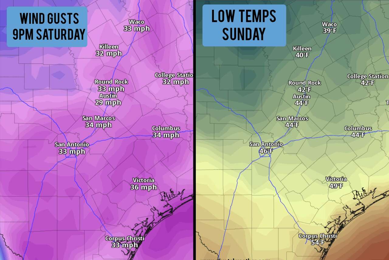 Warm temps coming Thursday, but here's when the next cold front will ...