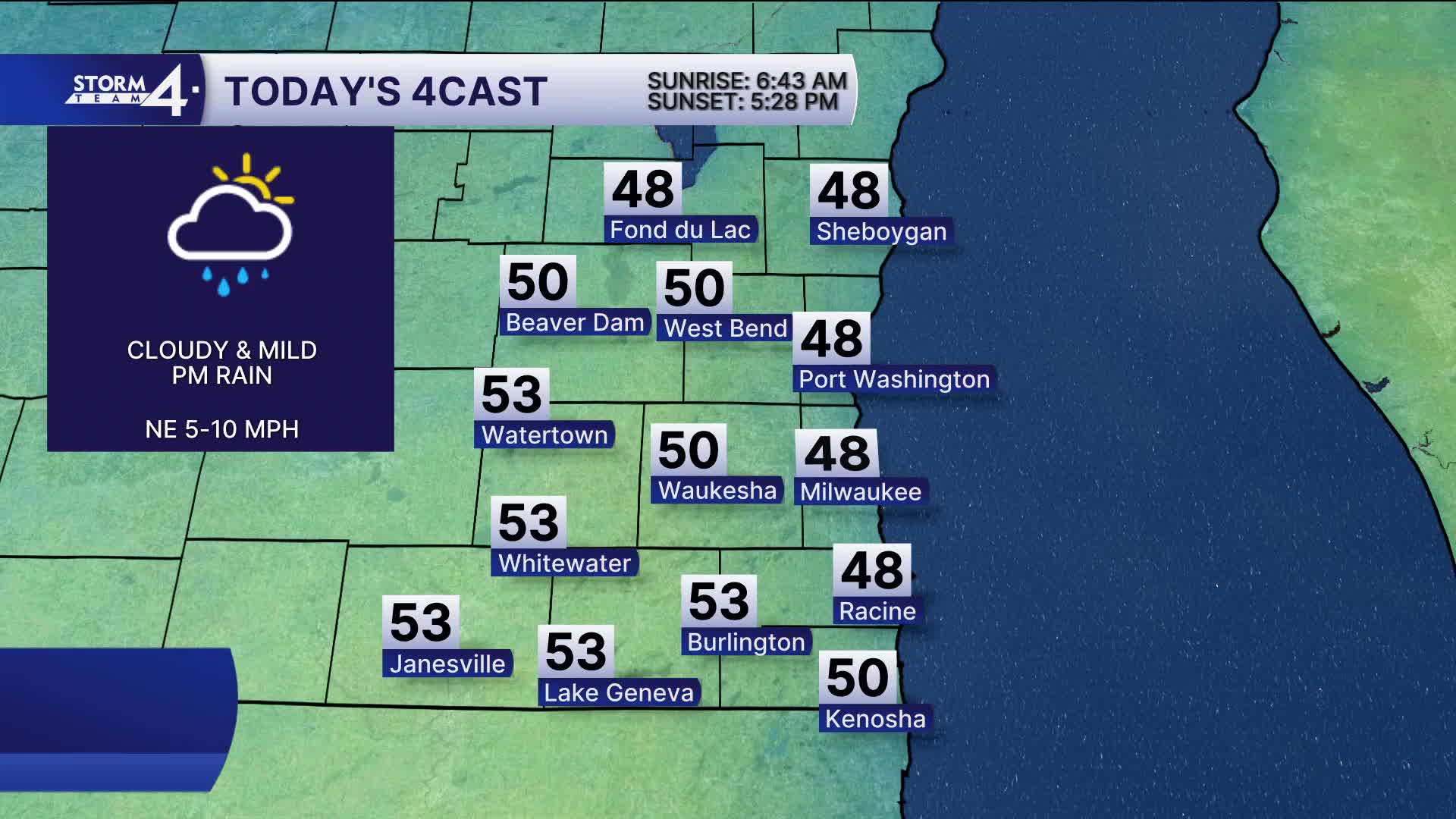 Southeast Wisconsin weather: Mild streak ends as snow chances arrive