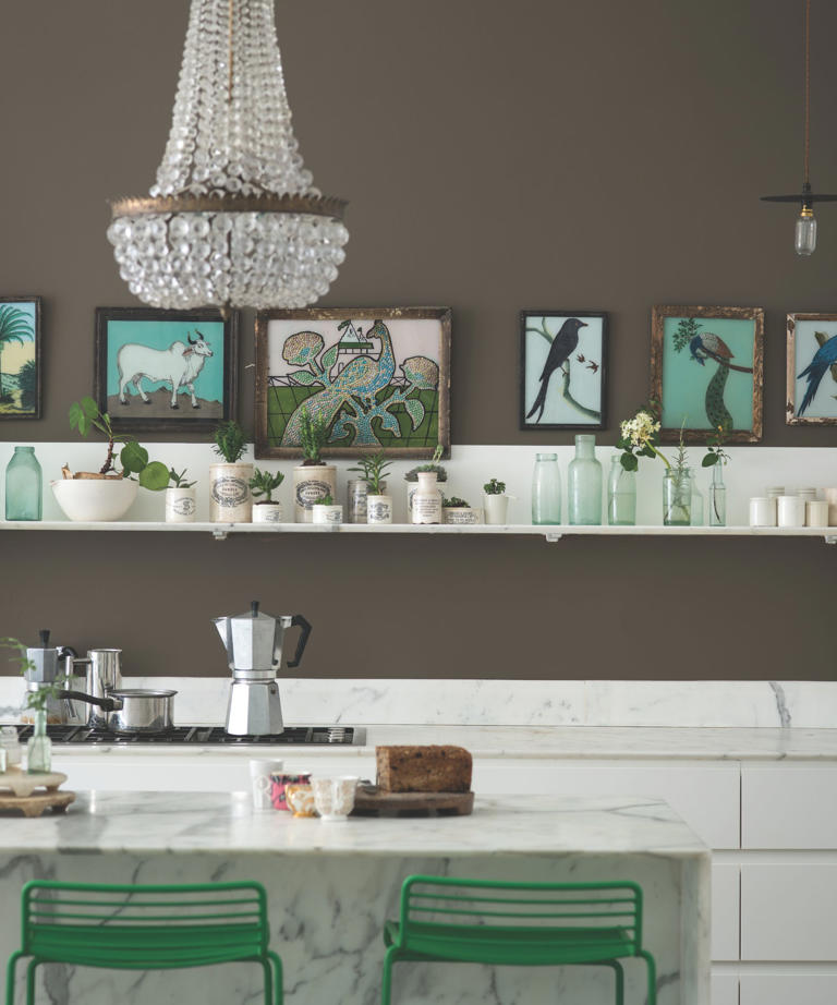 A rich, earthy brown that shifts gently with the light – why designers ...