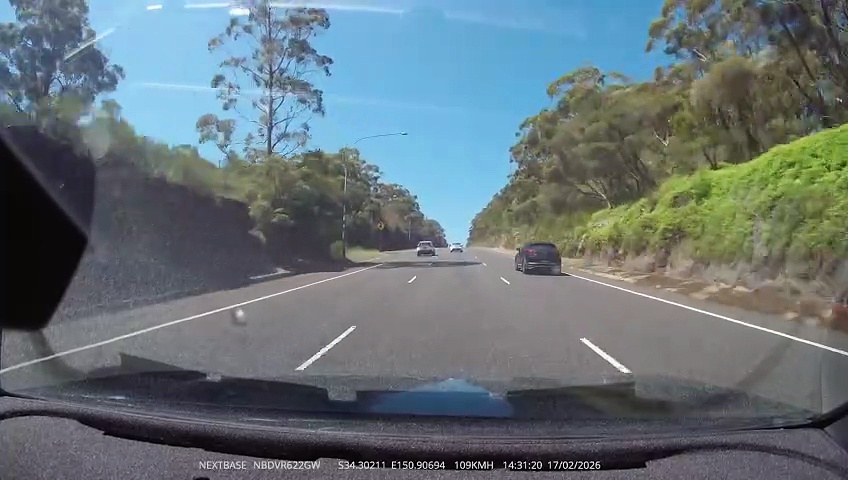 Steve Byrne encountered this driver going the wrong way on the M1 near ...