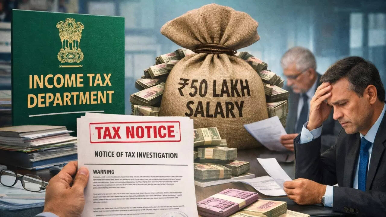 Income Tax notice alert! Senior executives with over Rs 50 lakh ...