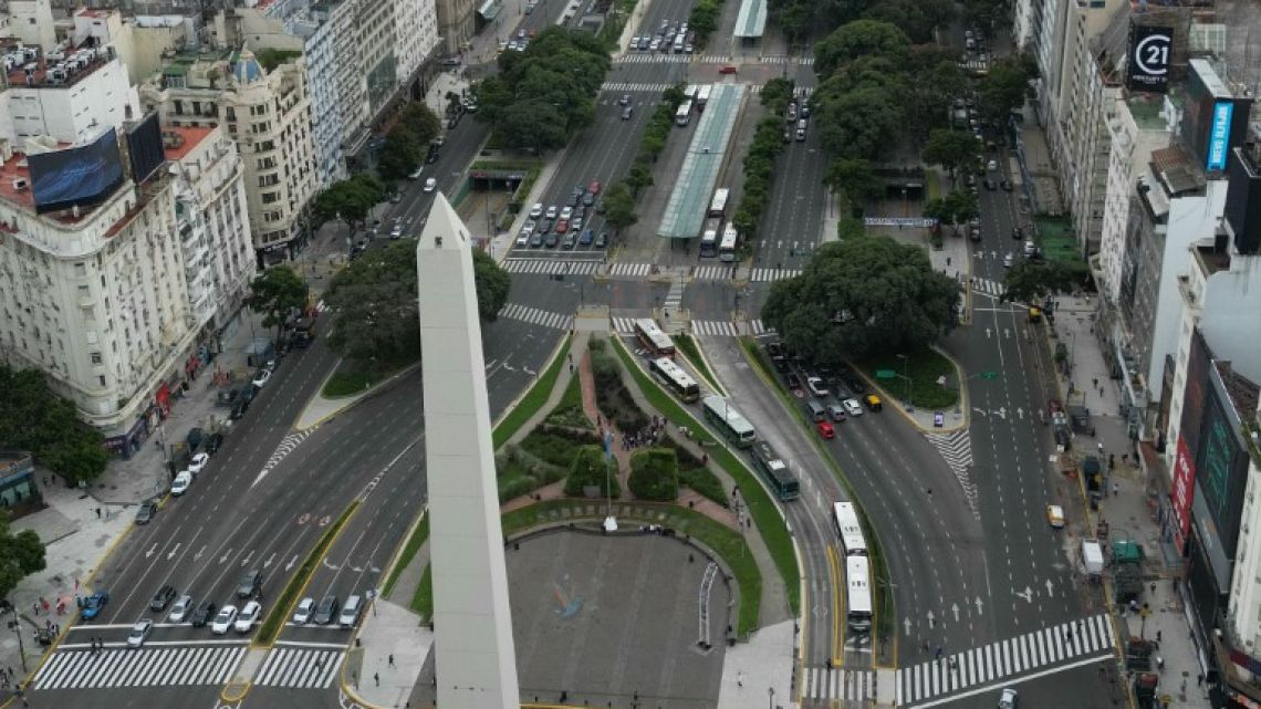 Comenzó el paro general por 24 horas de la CGT contra la reforma ...