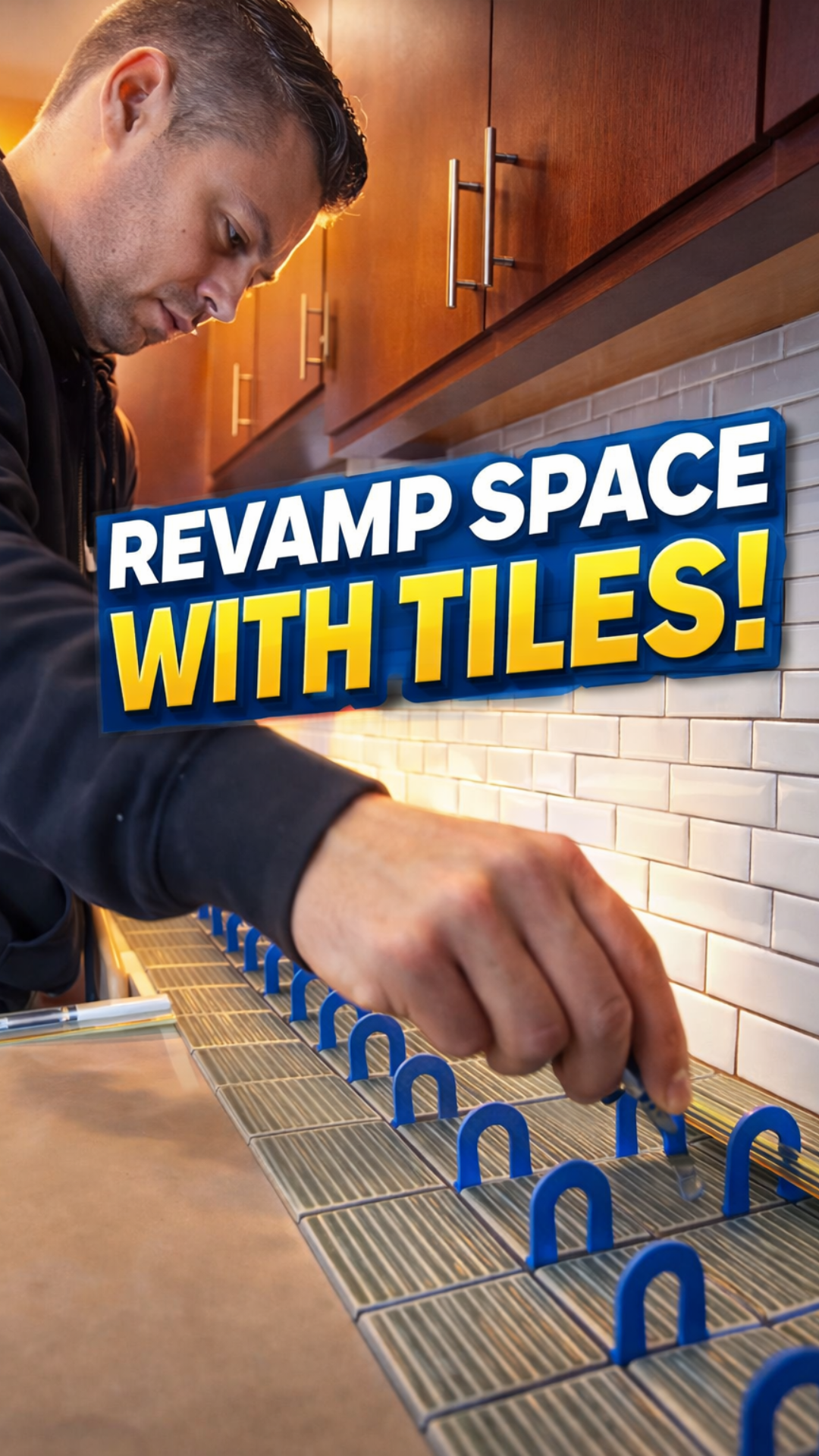 Watch this tile installation transform a space