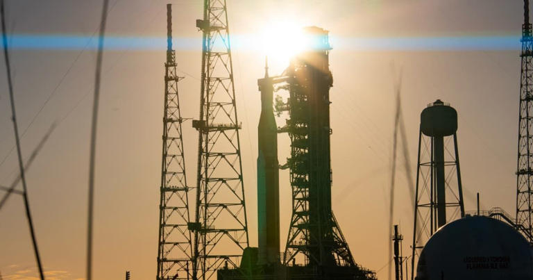 Artemis II: NASA powers up SLS rocket's core stage hours before second ...