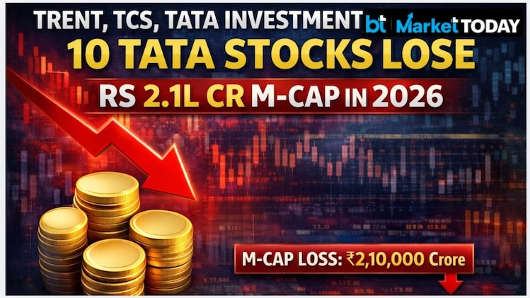 Trent, TCS, Tata Investment, Tata Elxsi: 10 Tata stocks lose Rs 2.1L cr m-cap in 2026