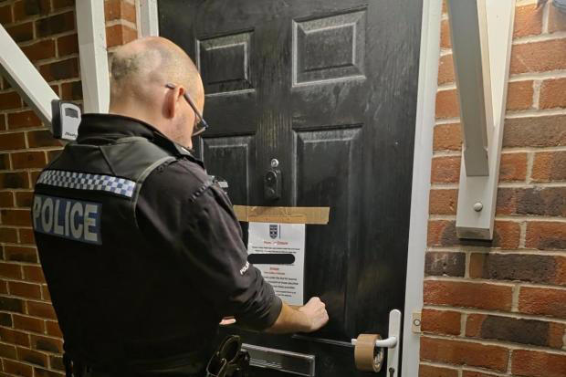 Police shut down four properties with closure orders due to 'criminality'