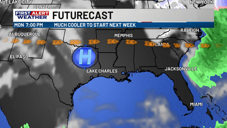 First alert forecast: Humidity continues to build, as rain chances ...