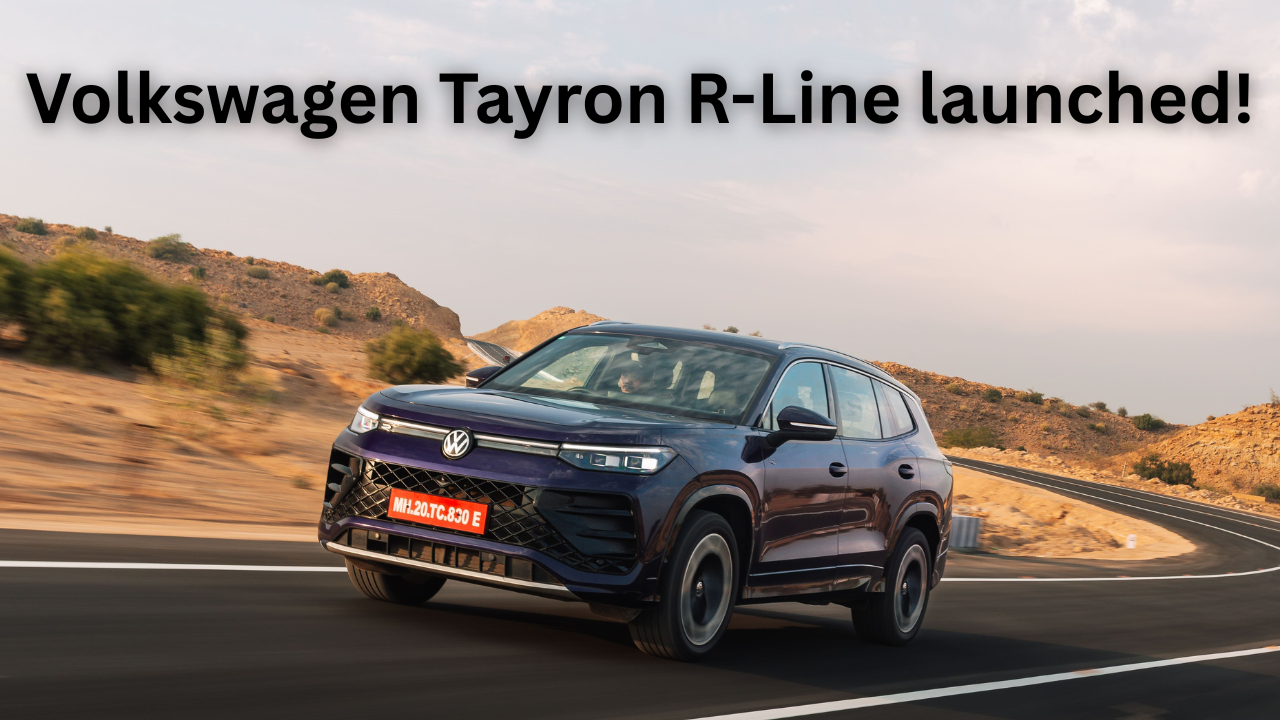 Volkswagen Tayron R-Line launched at Rs 46.99 lakh: What makes it special