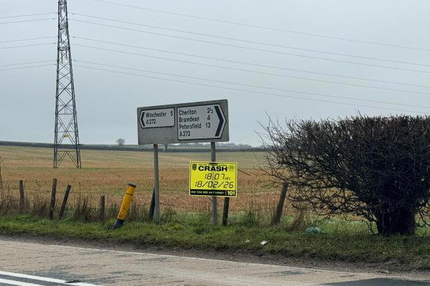Motorcyclist, 20, dies after serious crash near Winchester