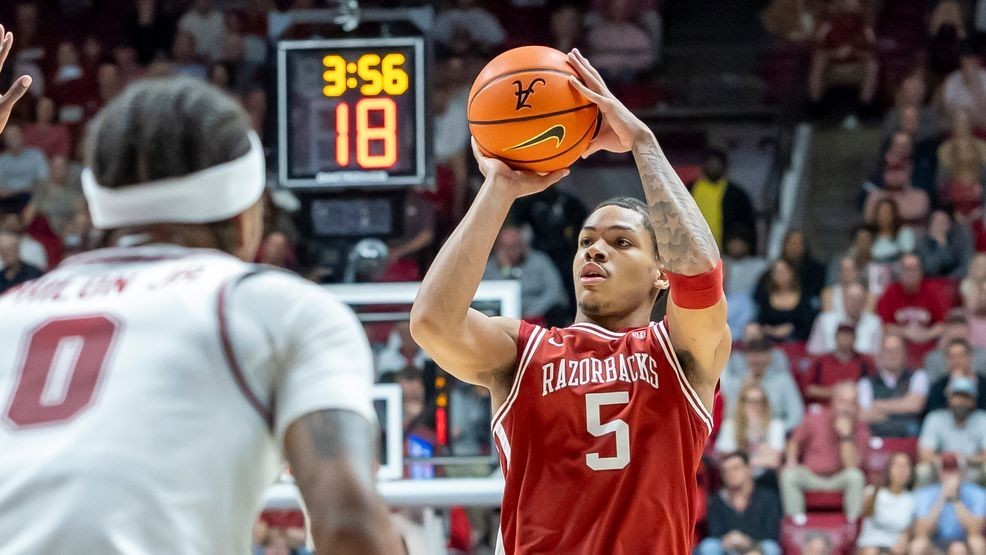Acuff scores 49 points in record game as #20 Arkansas falls in 2OT at ...