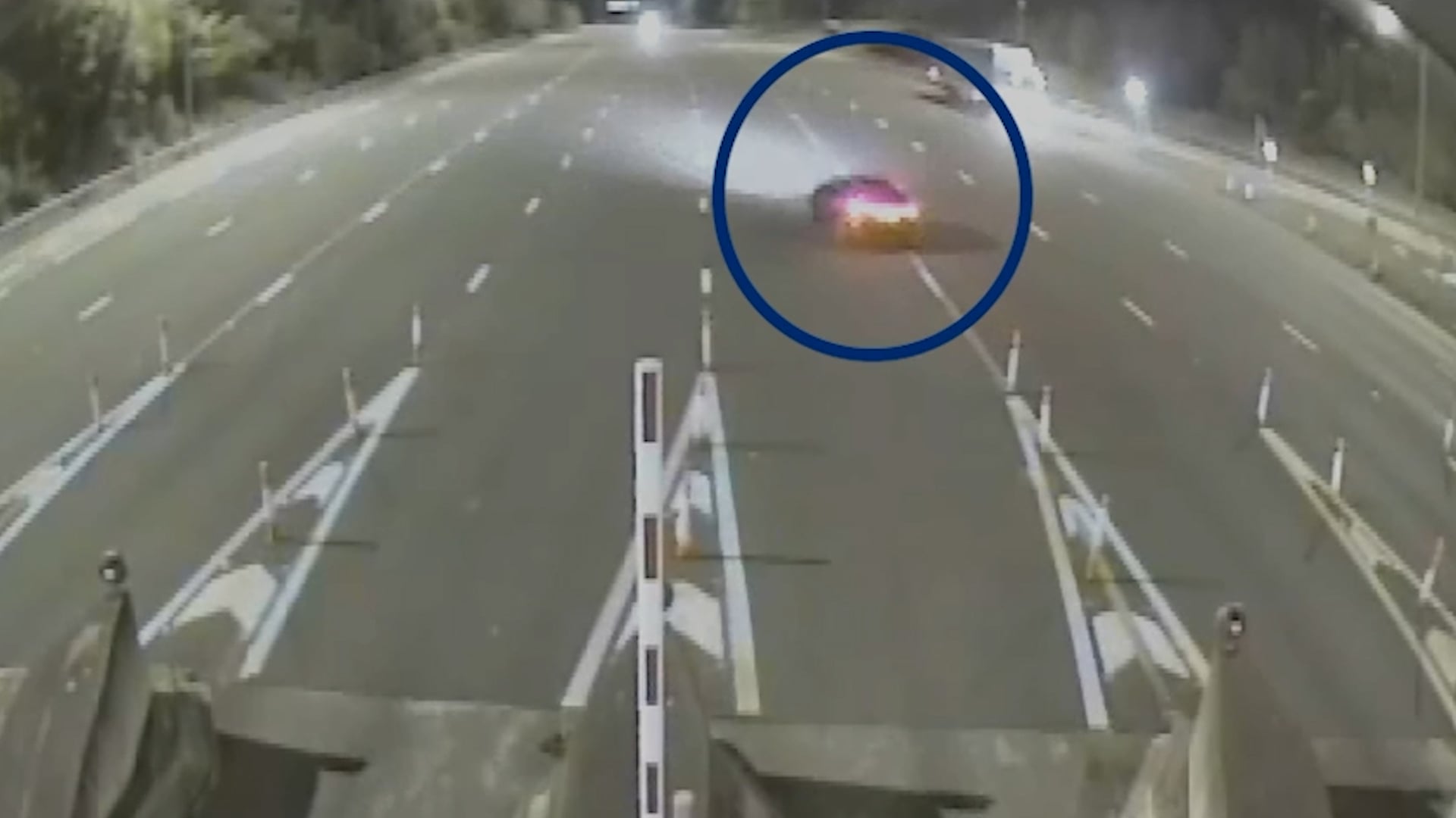 Shocking moment driver goes wrong way down M6 to dodge £6.40 toll