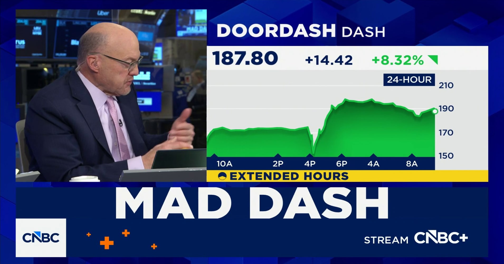 Cramer's mad dash: DoorDash
