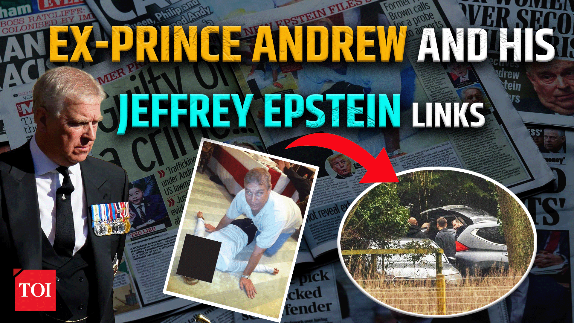 Former Prince Andrew and his links to Jeffrey Epstein: British ex-royal ...