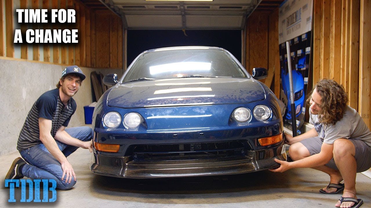 Giving my Acura Integra a full modern facelift transformation