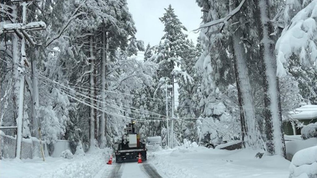 PG&E says tens of thousands lose power in Northern California foothills ...
